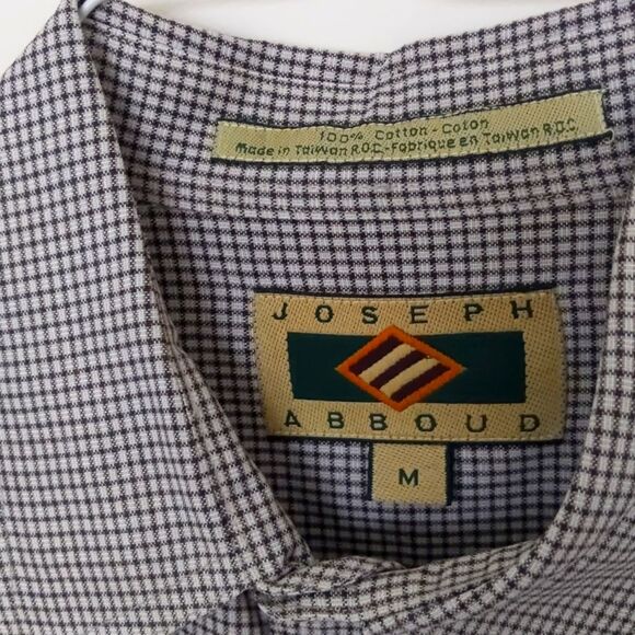 Men's Bundle Lot of 4 Long Sleeve Dress Shirts Medium Chaps Joseph Abboud - Picture 15 of 16